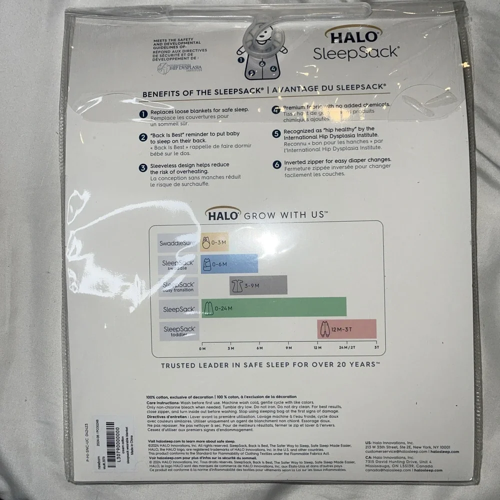halo sleep‎ sack newborn 0-3 Months back is best San Antonio Rotary Design